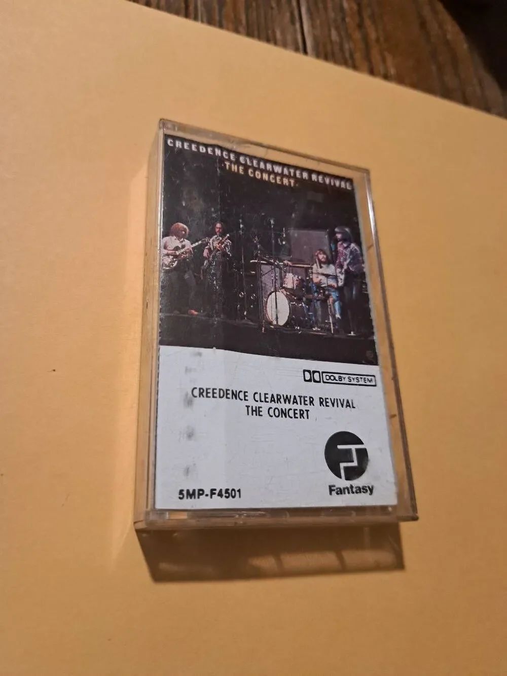 Vintage 1980 The Concert Cassette Creedence Clearwater Revival Fantasy Records